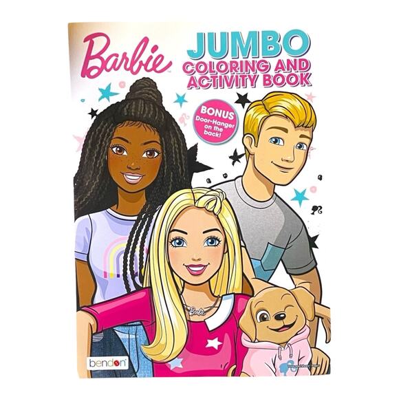 Barbie Gift Basket | Doll, Coloring Book, Puzzle, Kite, Flash Cards & More - Picture 7 of 9
